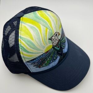Colorful Bird Design Trucker Ht!  2-12 years
